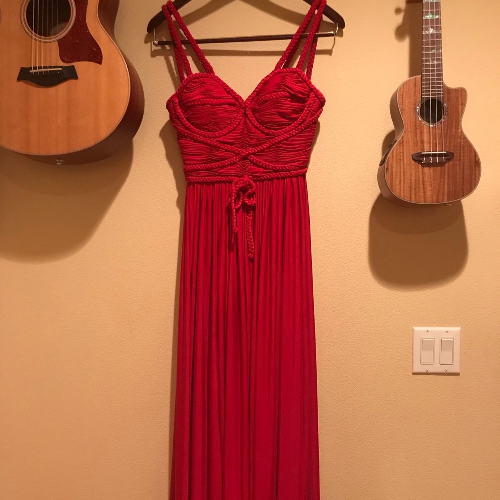 Rare Opulence Braid-embellished dress